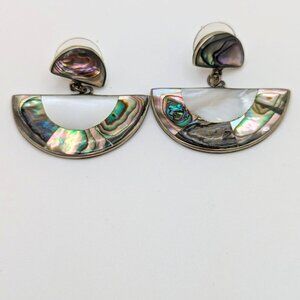 925 Sterling Silver Mexican Earrings
